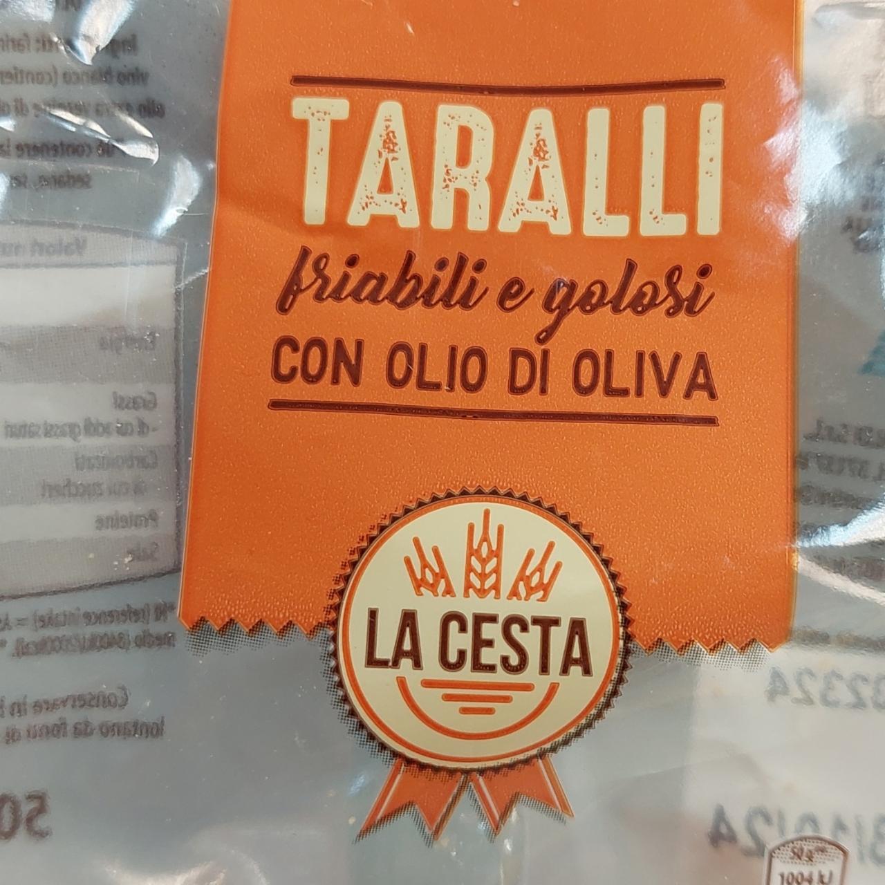 Fotografie - Taralli con olio di oliva La Cesta