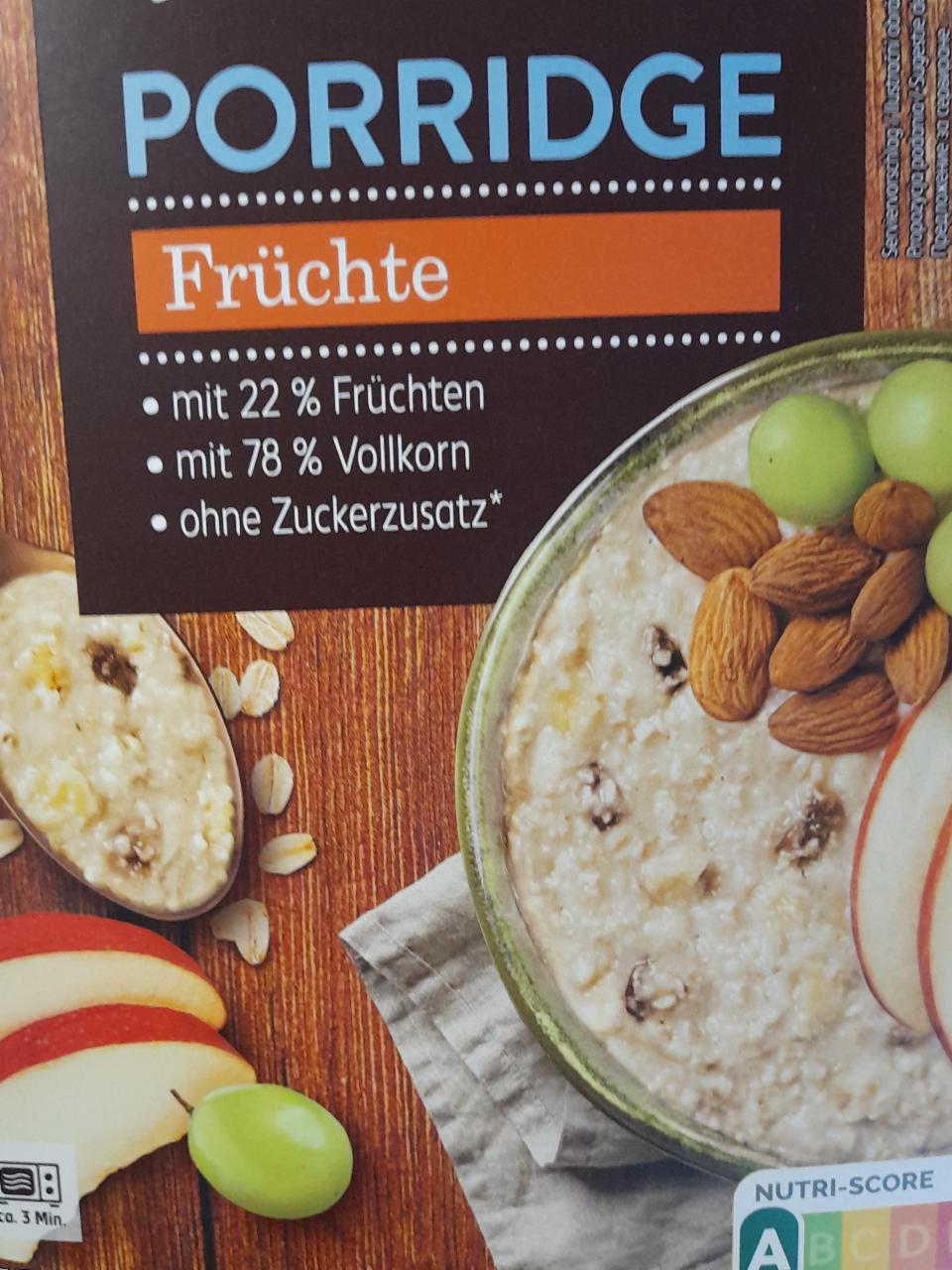 Fotografie - Porridge Früchte K-Favourites