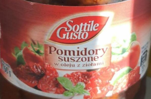 Fotografie - Pomidory suszone w oleju z ziołami Sottile Gusto
