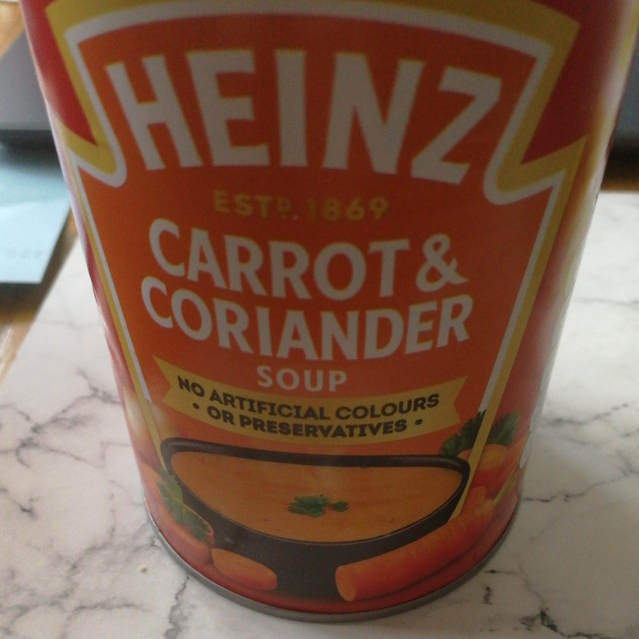 Fotografie - Carrot & coriander soup Heinz