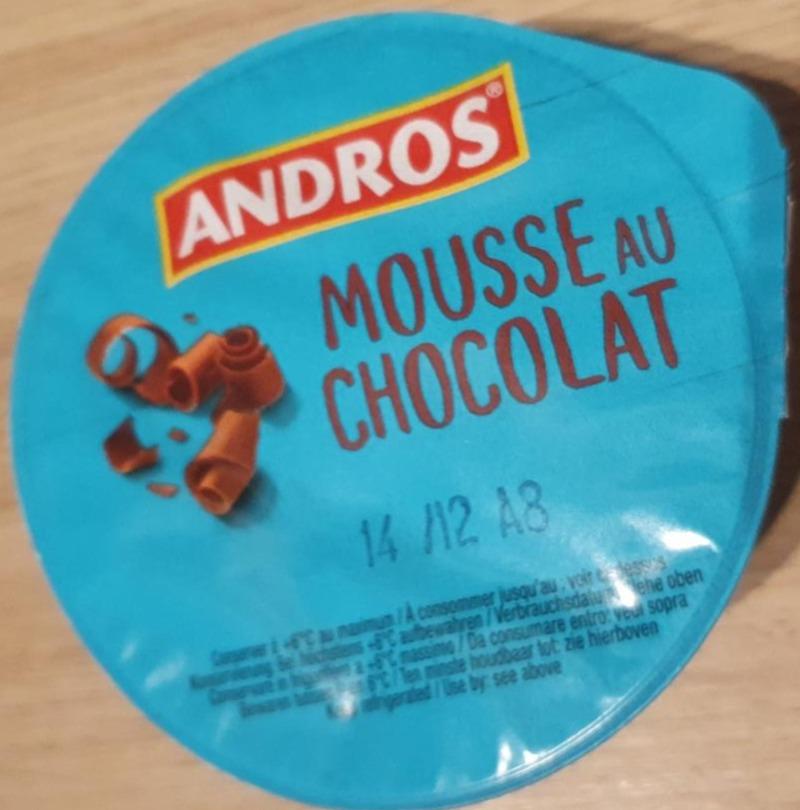 Fotografie - Mousse au chocolat gourmand & végétal Andros