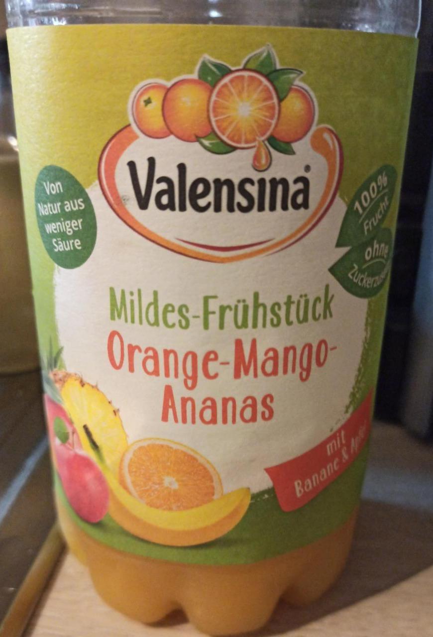 Fotografie - Mildes Frühstück Orange-Mango-Ananas Valensina