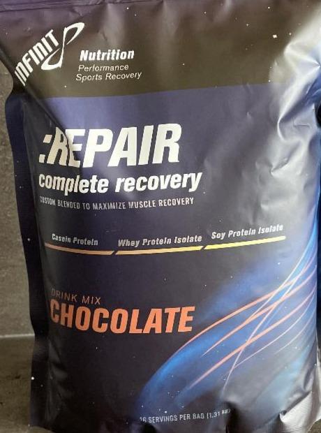 Fotografie - Repair complete recovery Casein Chocolate Infinit Nutrition