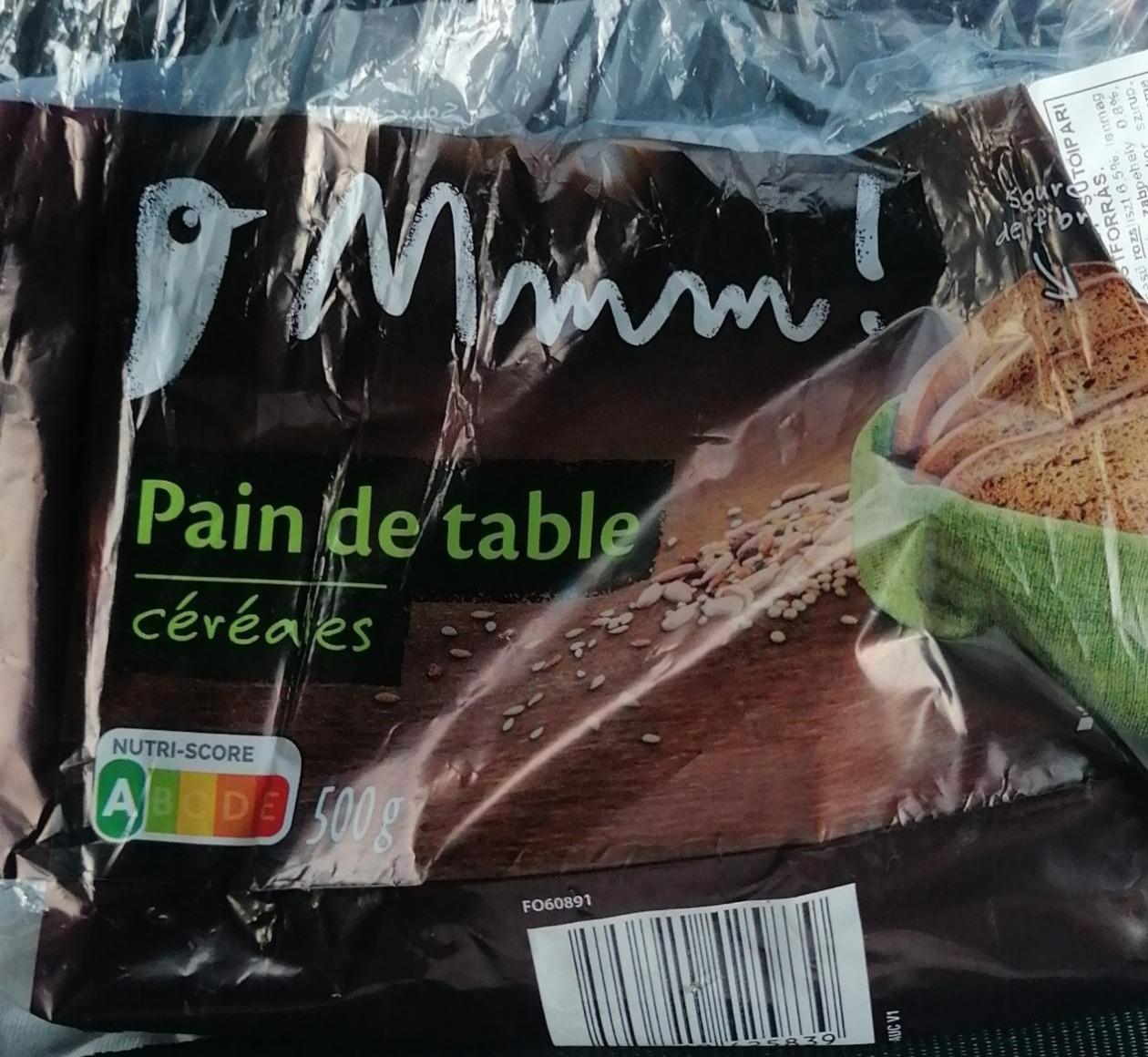 Fotografie - Pain de table céréales Auchan