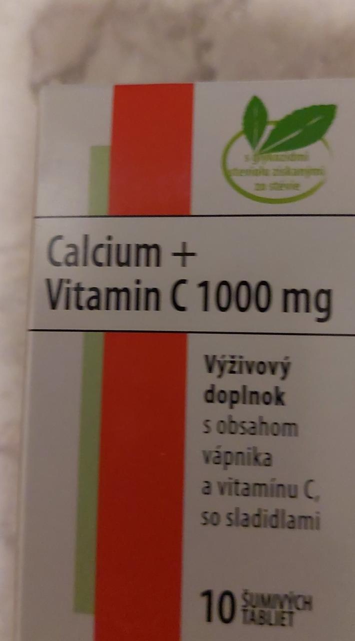 Fotografie - Calcium+Vitamin C 1000 mg