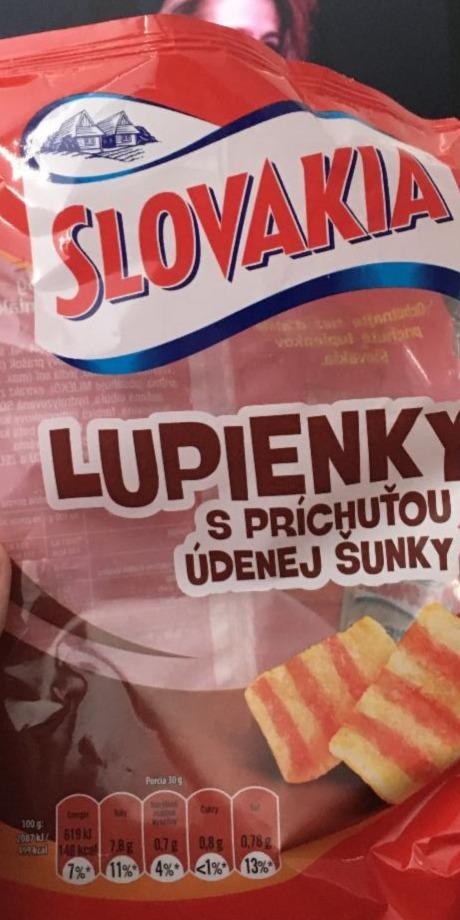 Fotografie - Slovakia lupínky s příchutí úzené šunky