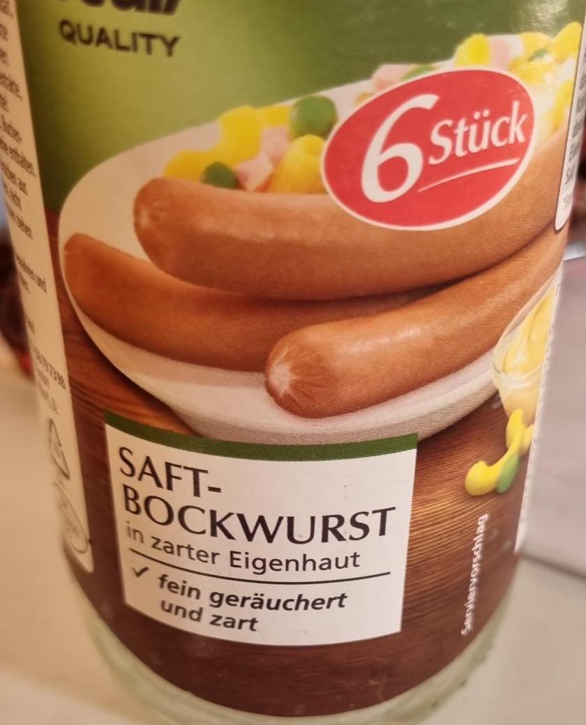 Fotografie - saft bockwurst real