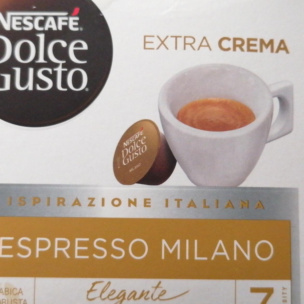 Fotografie - Extra Crema Espresso Milano Nescafé Dolce Gusto