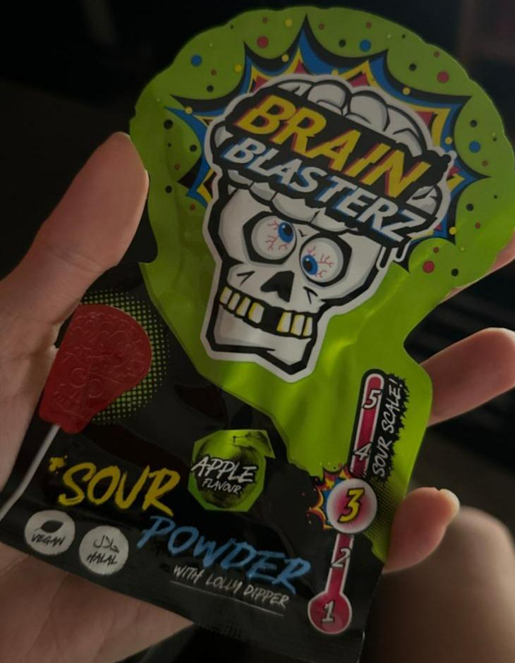 Fotografie - Sour powder Apple flavour Brain Blasterz