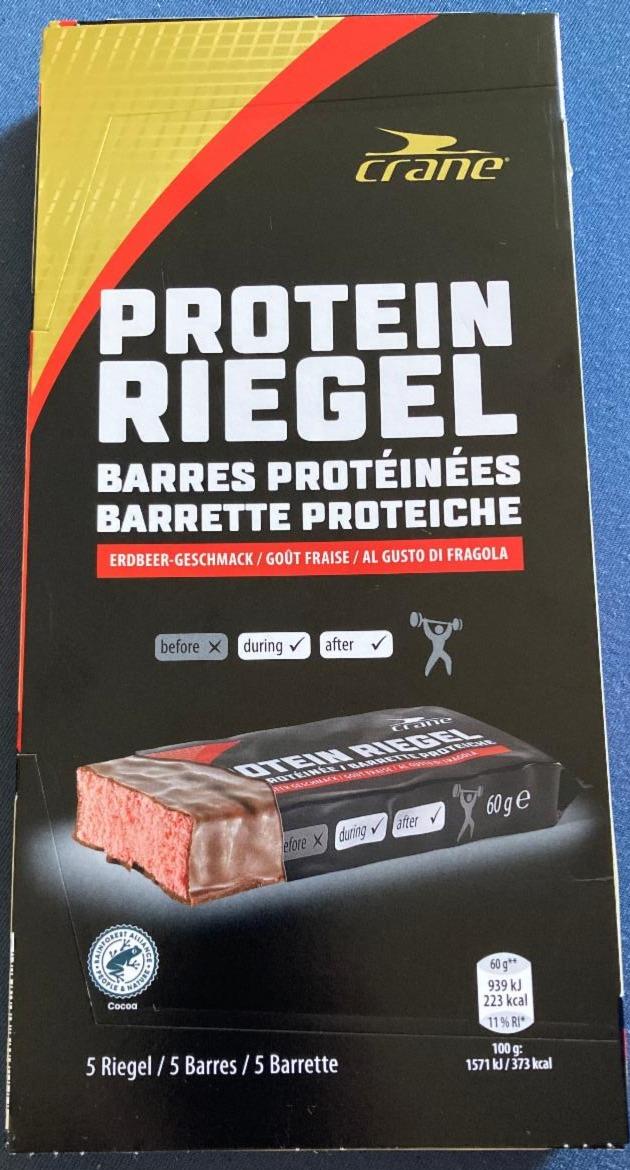 Fotografie - Protein Riegel Erdbeer Crane