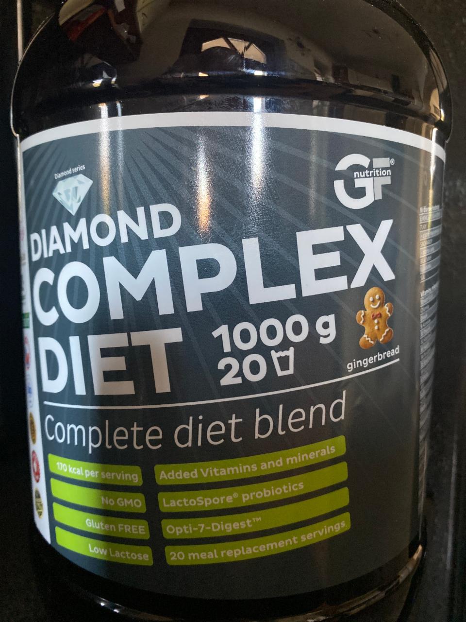 Fotografie - Diamond Complex Diet gingerbread GF Nutrition