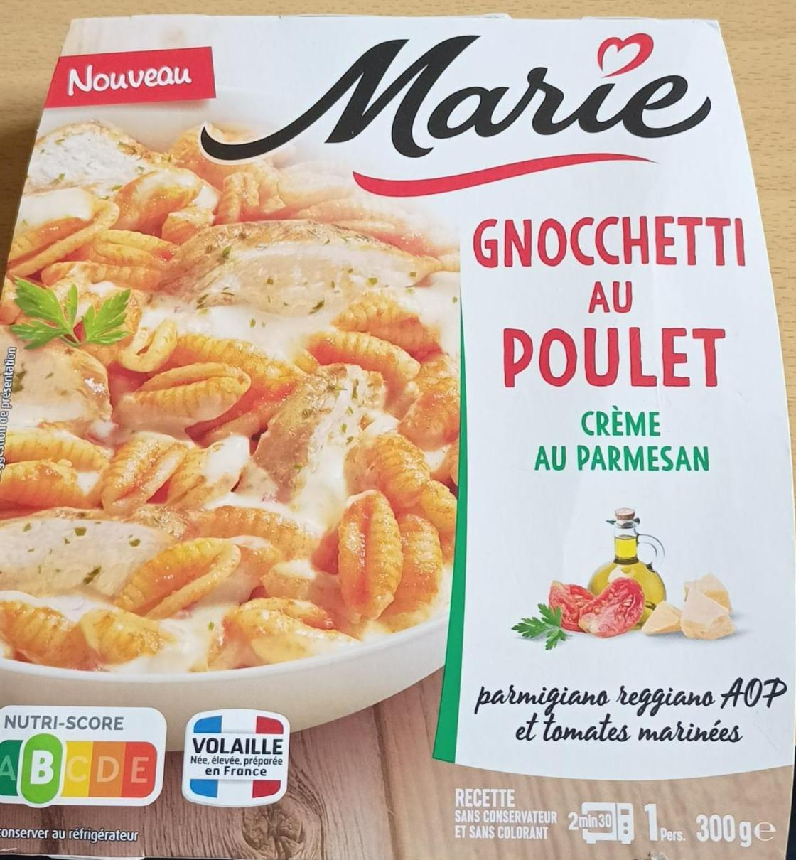 Fotografie - Gnocchetti au Poulet Créme au parmesan Marie