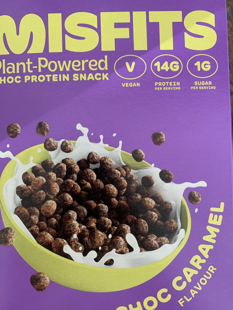 Fotografie - Plant-powered cereal choc caramel Misfits