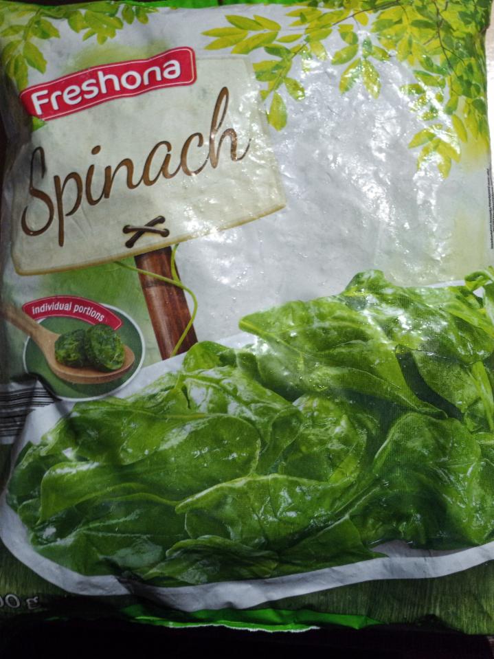 Fotografie - Spinach individual portions Freshona
