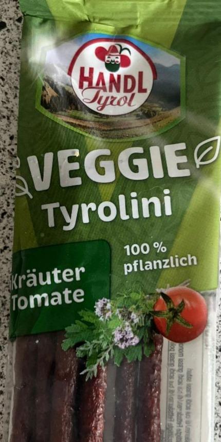 Fotografie - Veggie Tyrolini 100% pflanzlich Kräuter Tomate Handl Tyrol