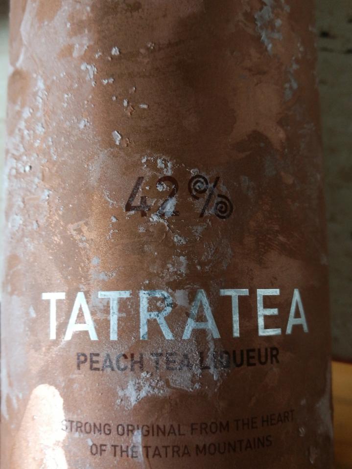 Fotografie - Tatratea peach tea liqueur 42%