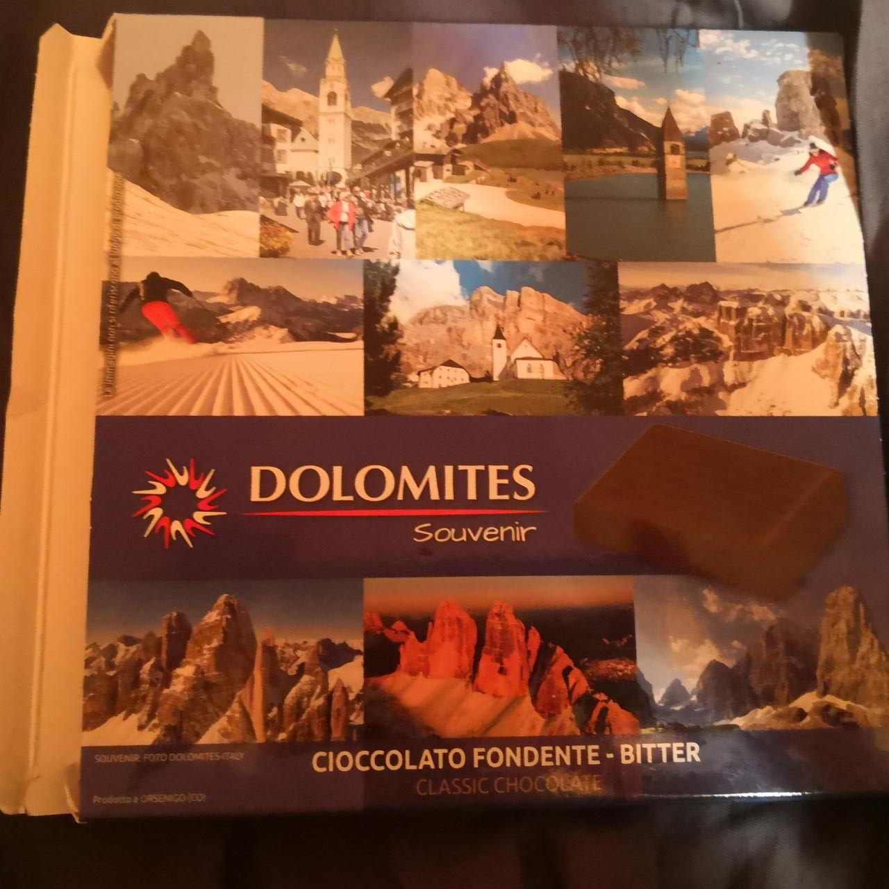 Fotografie - Cioccolato fondente - bitter Dolomites Souvenir