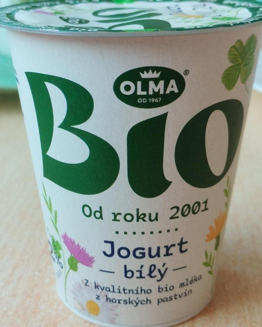 Fotografie - Bio jogurt bílý Olma