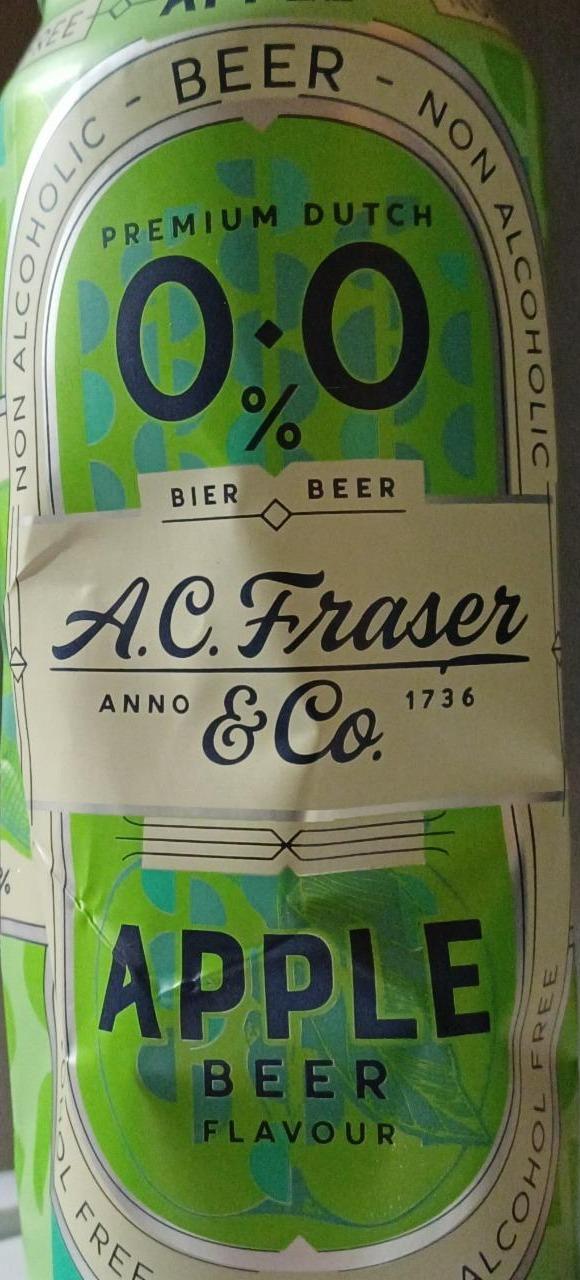 Fotografie - Apple beer A.C. Fraser & Co.