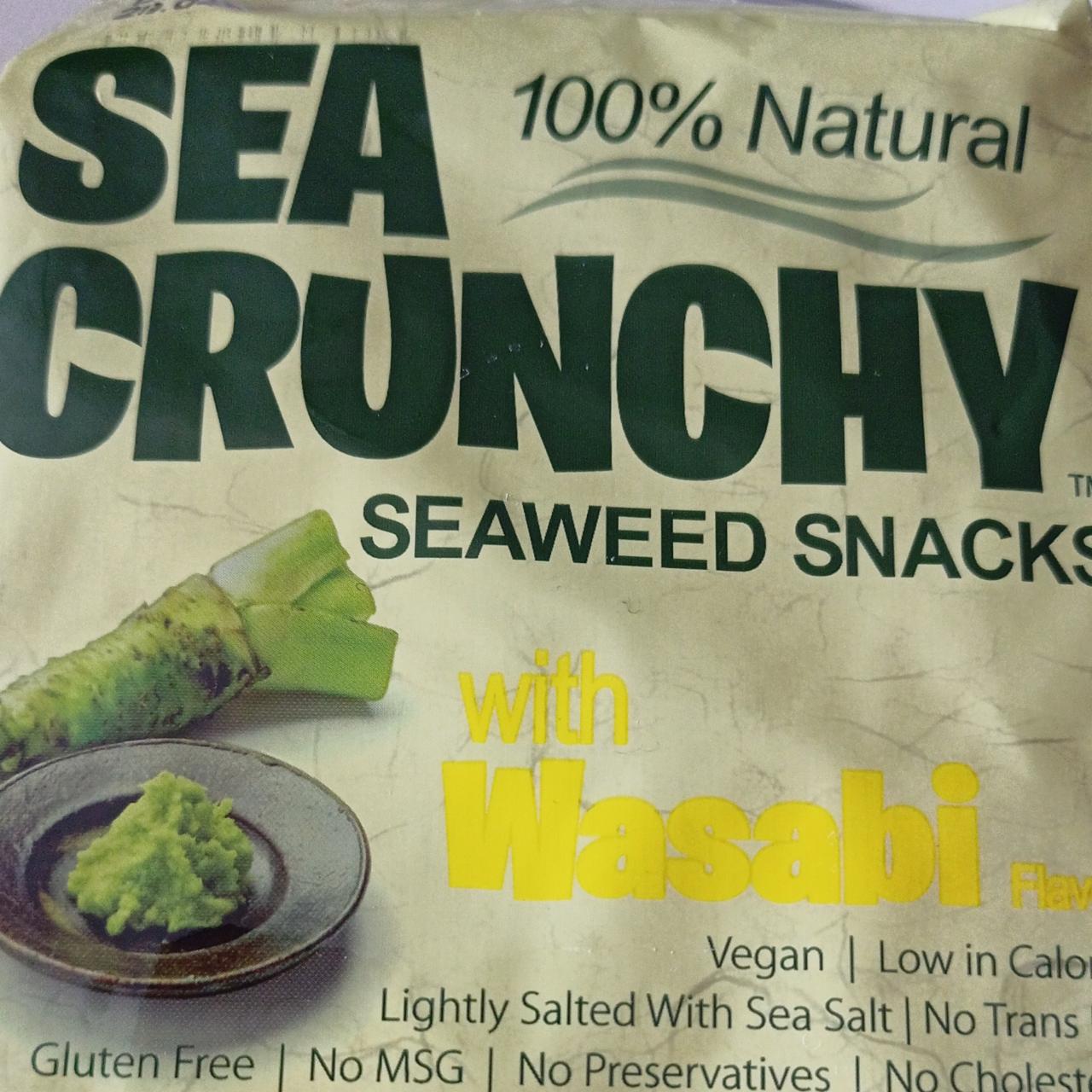 Fotografie - Sea Crunchy Seaweed Snacks with Wasabi