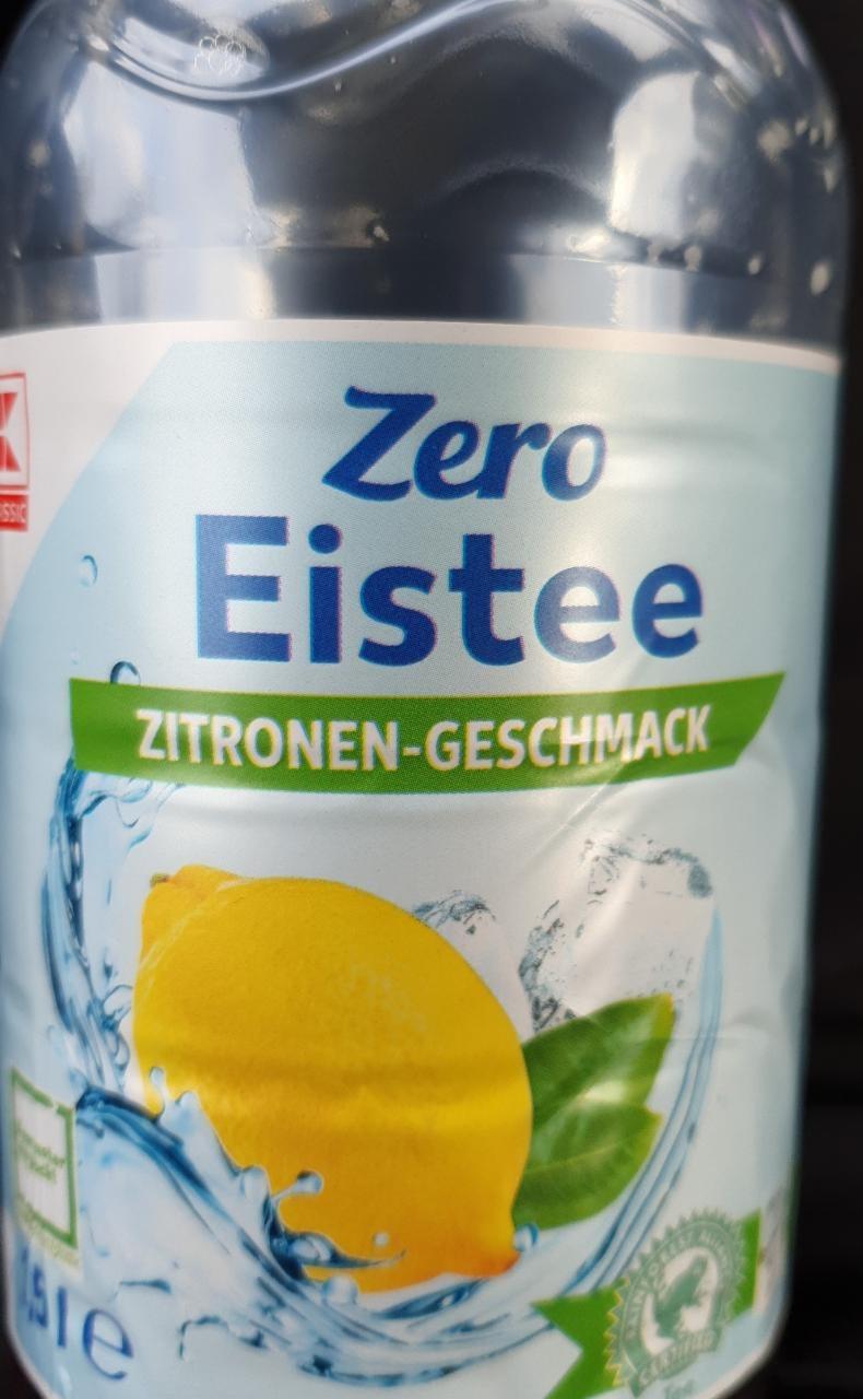 Fotografie - Zero Eistee Zitronen-Geschmack K-Classic
