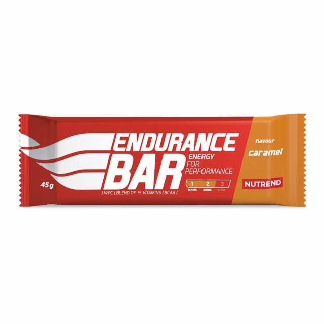 Fotografie - Endurance bar caramel (karamel) Nutrend