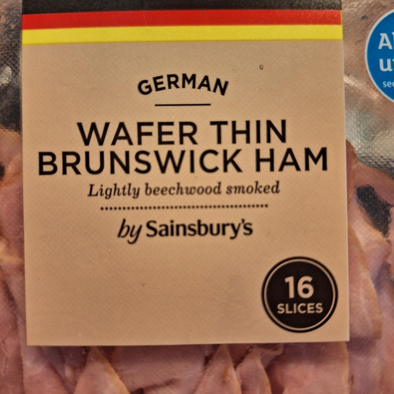 Fotografie - Wafer Thin Brunswick Ham by Sainsbury's