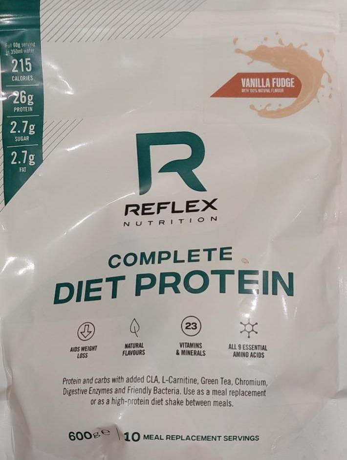 Fotografie - Reflex Complete diet protein Vanilla fudge