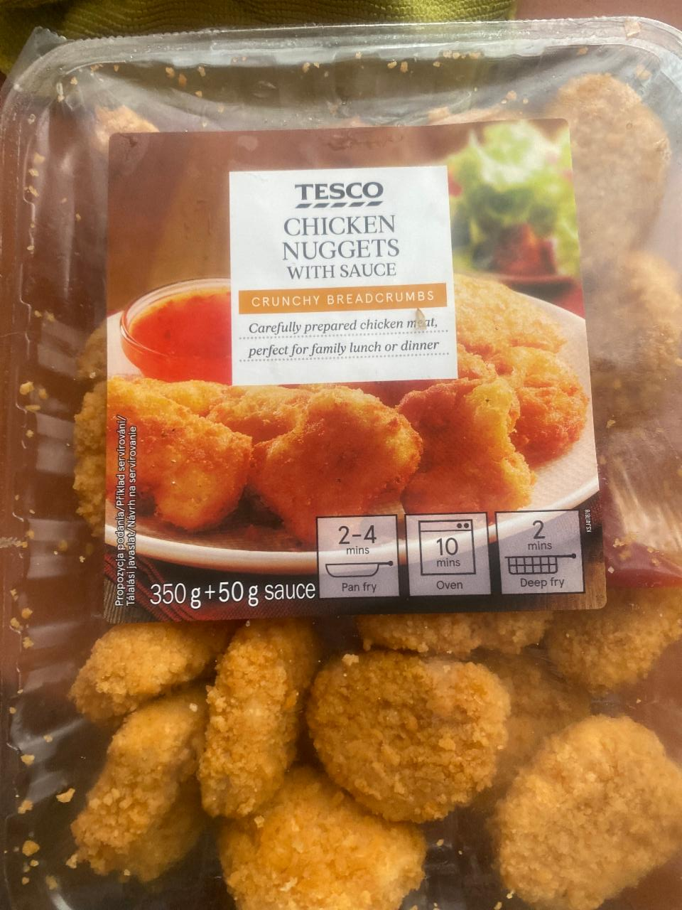 Fotografie - Chicken Nuggets with Sauce Tesco