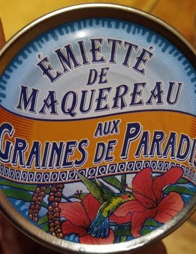 Fotografie - Emietté de Maquereaux aux graines de paradis La belle iloise