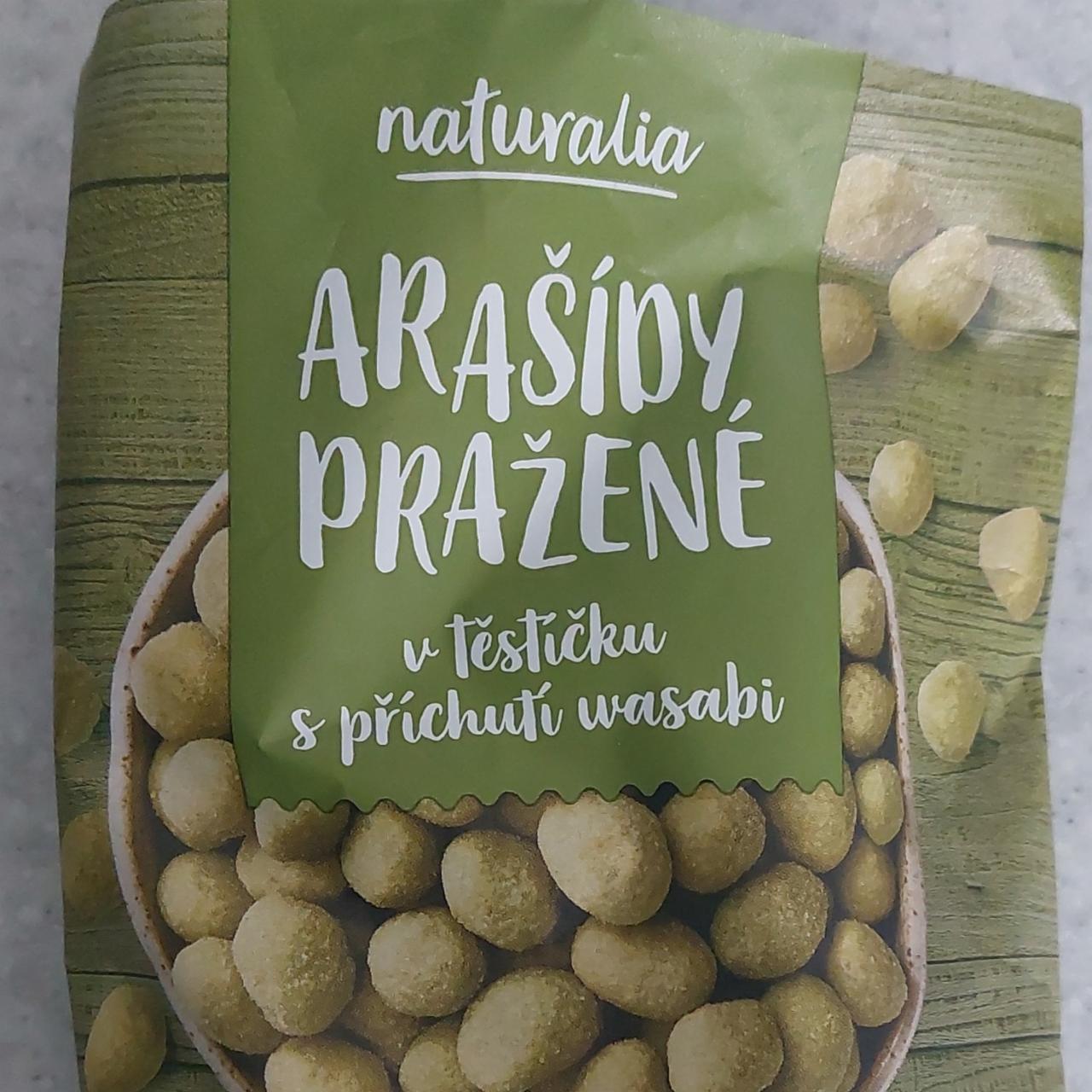 Fotografie - Arašídy v těstíčku s příchutí wasabi Naturalia