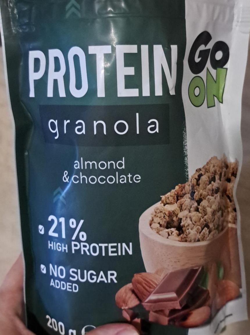 Fotografie - Protein Granola almond & chocolate Go On!