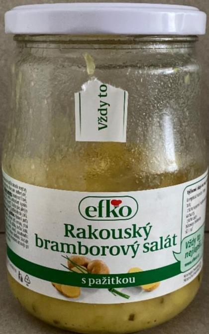 Fotografie - Rakouský bramborový salát s pažitkou Efko
