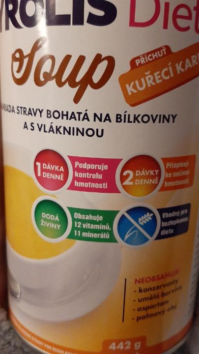 Fotografie - Pyrolis Diet Soup Kuřecí Kari