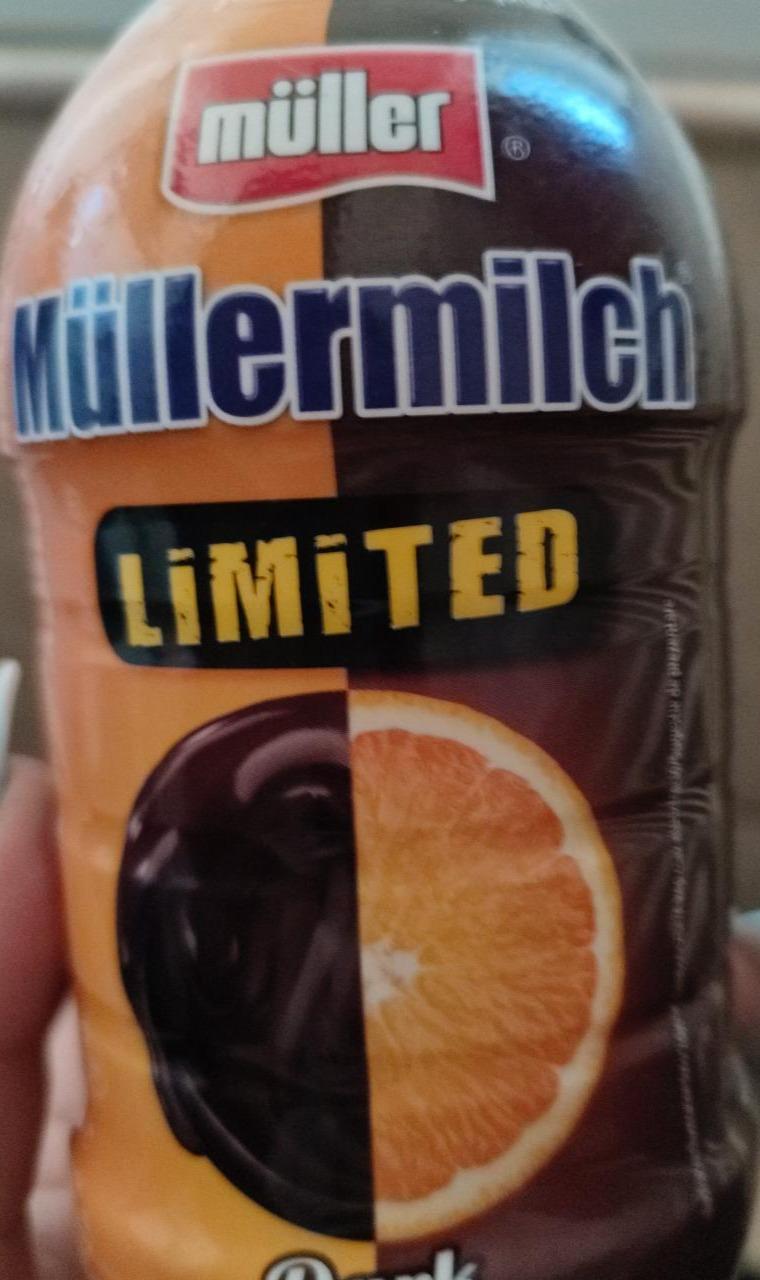 Fotografie - Müllermilch Limited Dark chocolate-Orange Müller