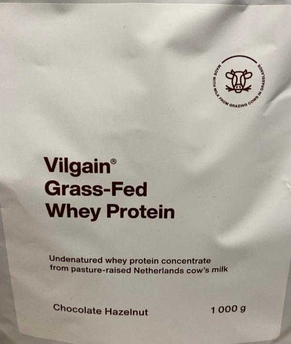 Fotografie - Grass-Fed Whey Protein Chocolate Hazelnut Vilgain