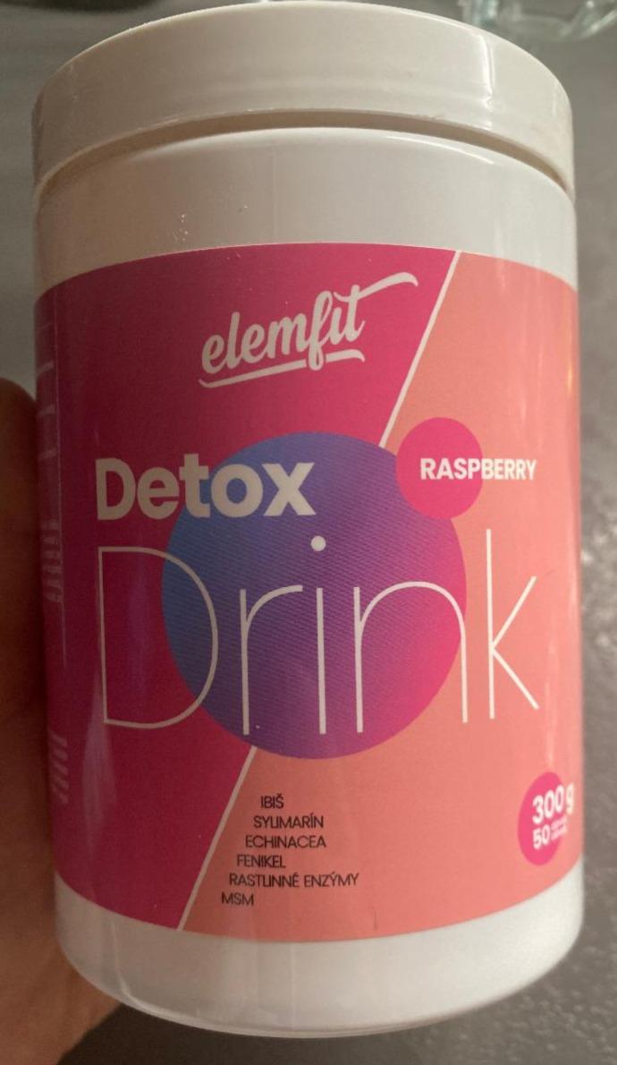 Fotografie - Detox Drink Raspberry Elemfit