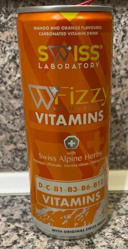 Fotografie - Fizzy vitamin drink Vitamins Swiss Laboratory