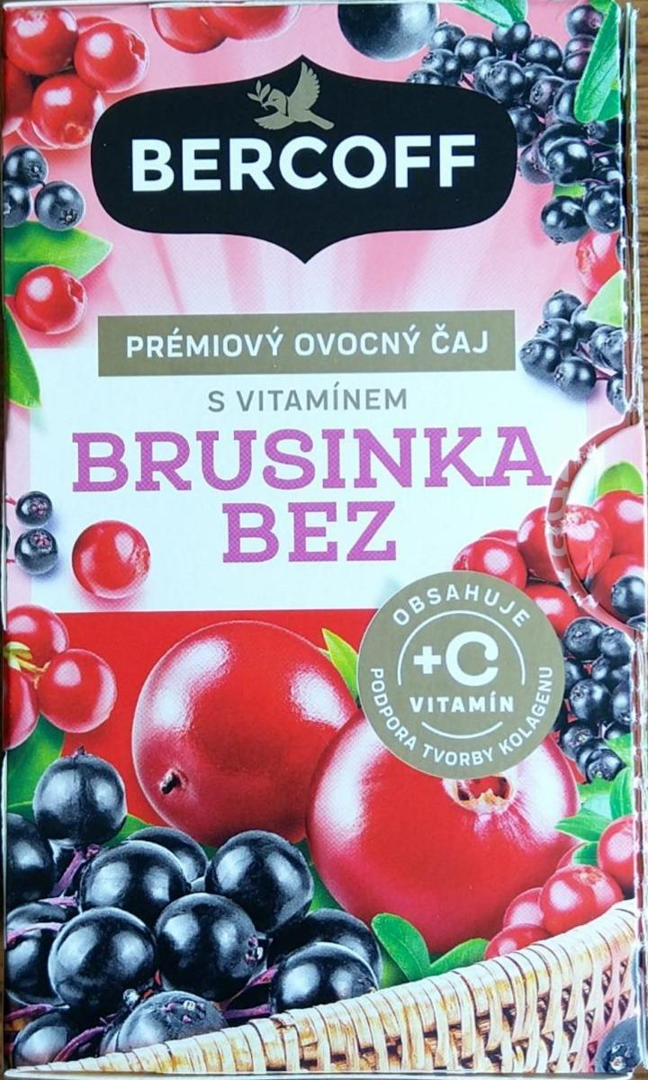 Fotografie - Prémiový ovocný čaj s vitamínem C Brusinka Bez Bercoff