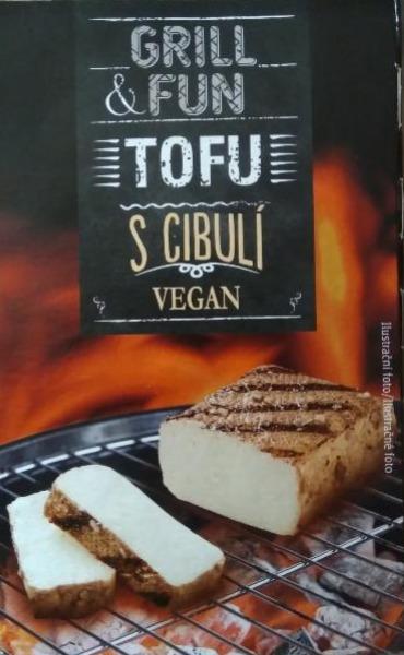 Fotografie - Tofu s cibulí vegan Grill & Fun