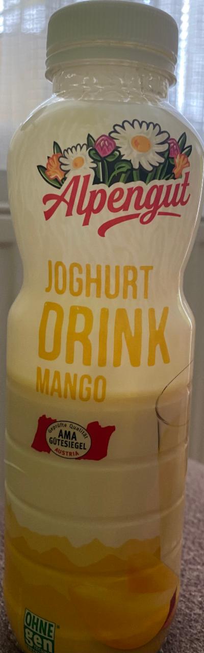 Fotografie - Joghurt Drink Mango Alpengut
