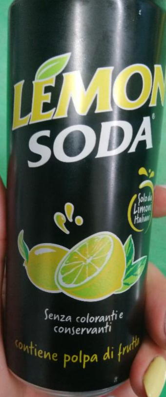 Fotografie - Lemon soda italská limonáda Crodo