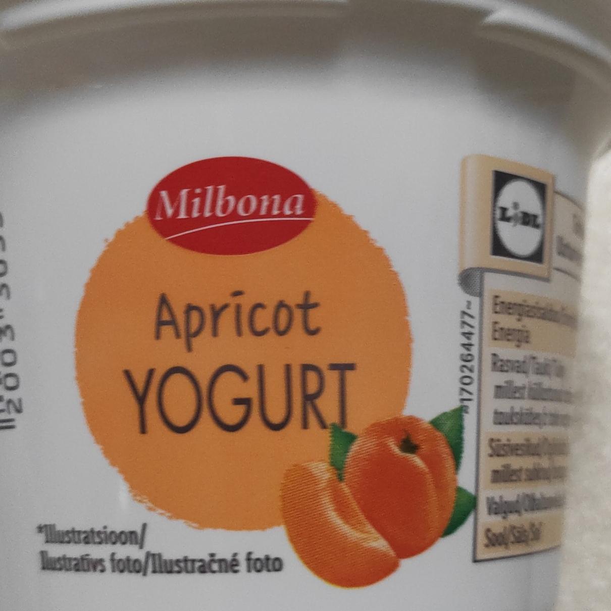 Fotografie - Apricot yogurt Milbona