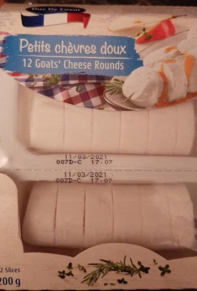 Fotografie - 12 Goat's Cheese Rounds Duc De Coeur
