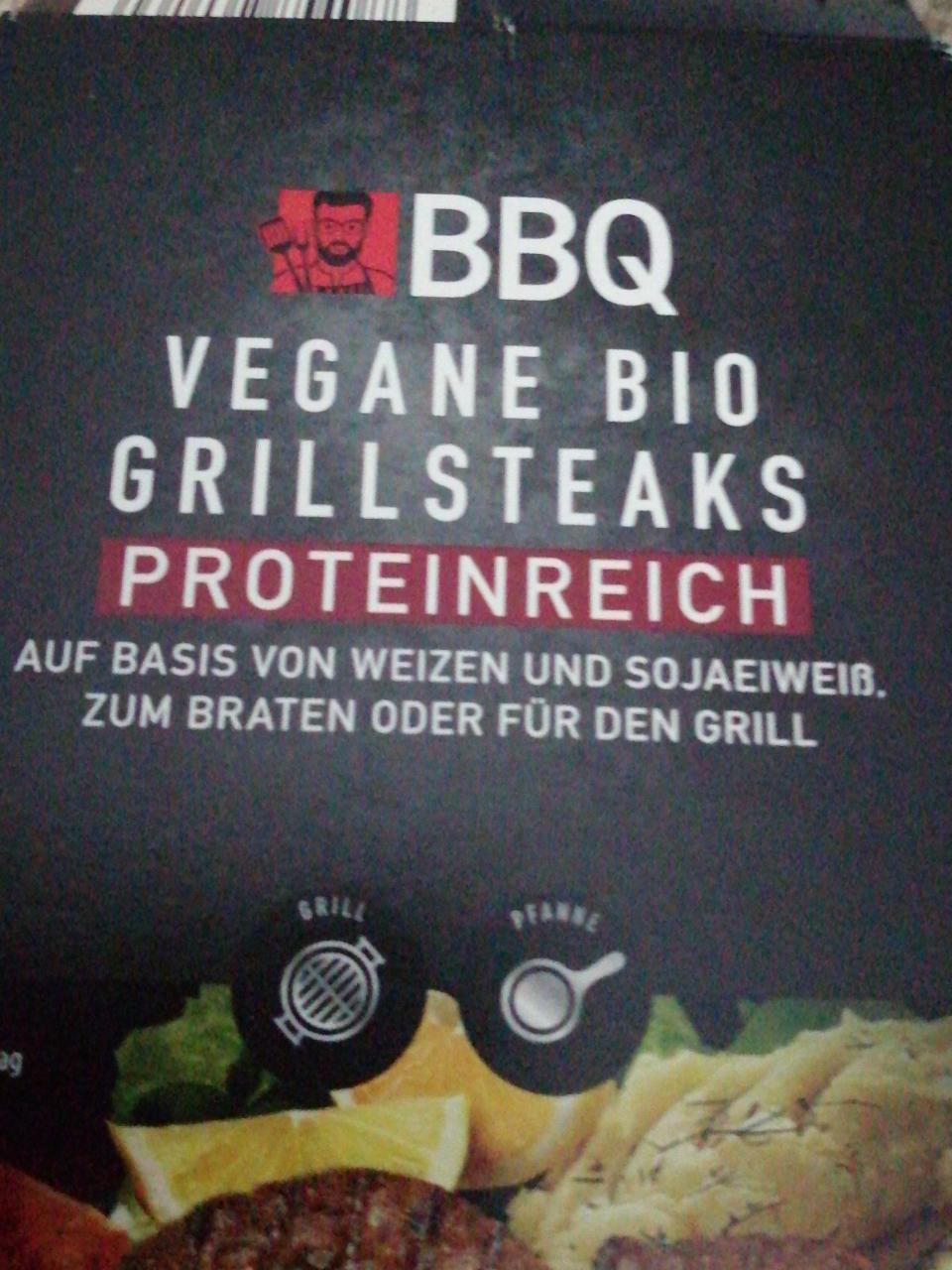 Fotografie - BBQ vegane bio grillsteaks
