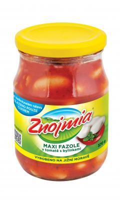 Fotografie - maxi fazole v tomatě s bylinkami Znojmia