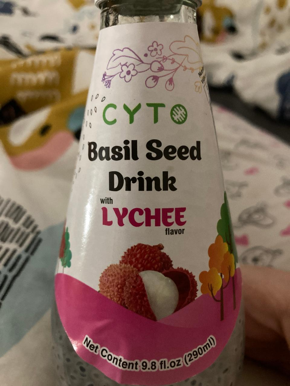 Fotografie - Basil Seed Drink with Lychee flavor Cyto