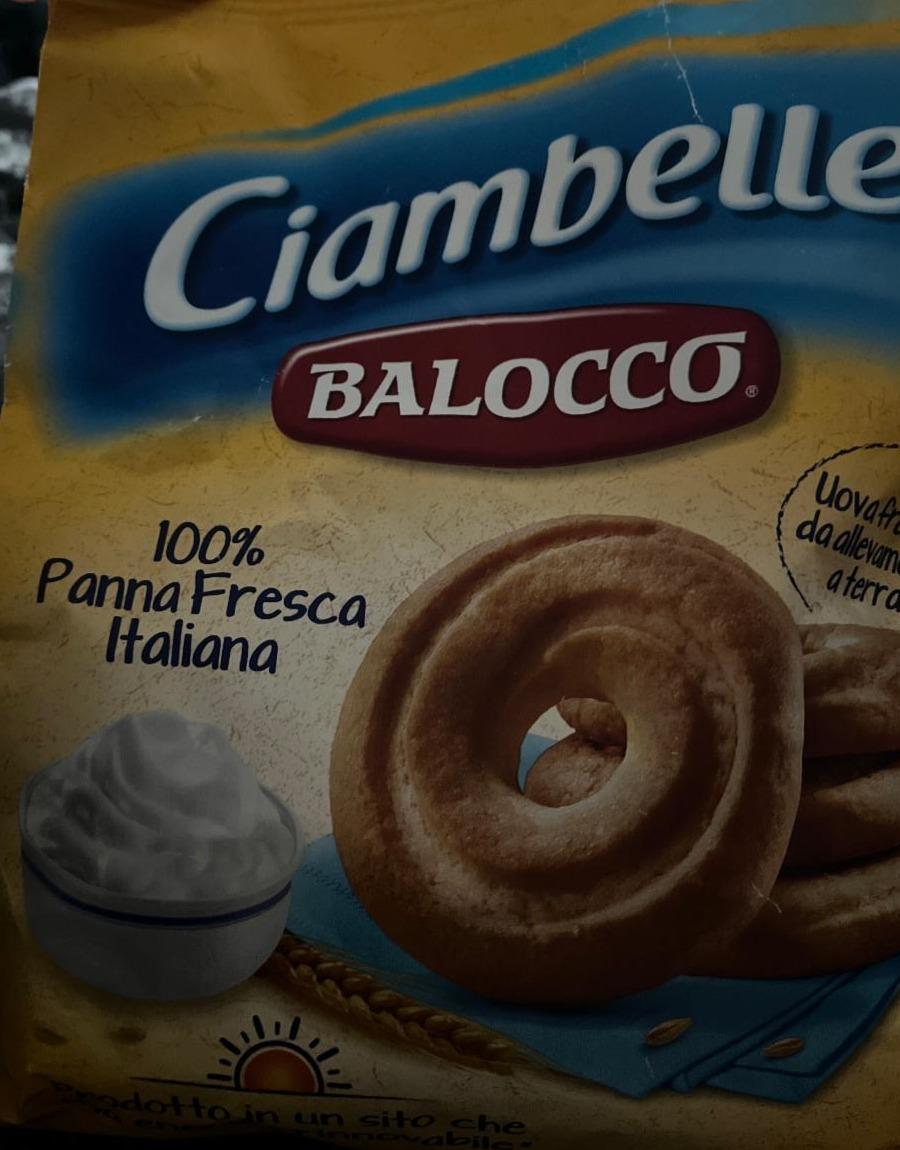 Fotografie - Balocco 100% Panna Fresca Italiana Ciambelle