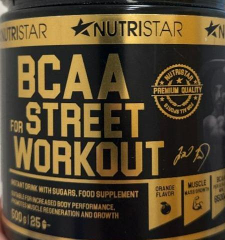 Fotografie - BCAA for Street Workout Nutristar