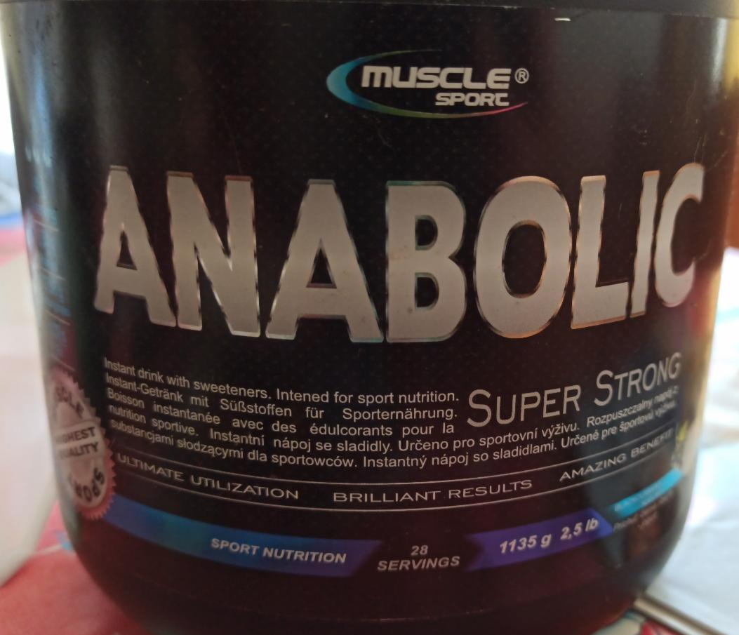 Fotografie - Anabolic Super Strong Muscle Sport